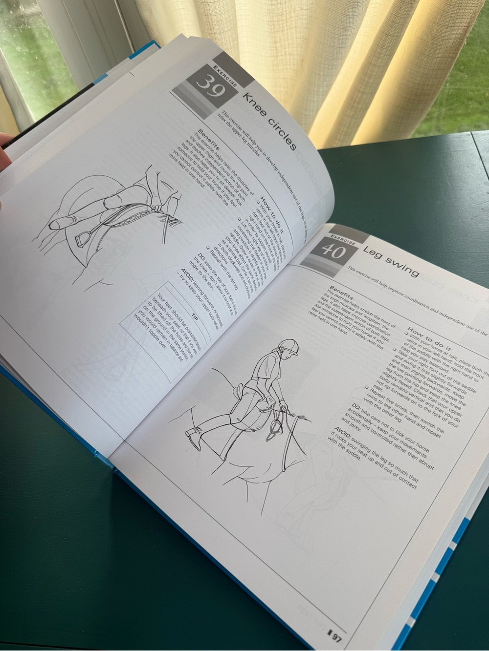 101 Riding Exercises Training Guide - Blue Cover - Picture 5 of 5